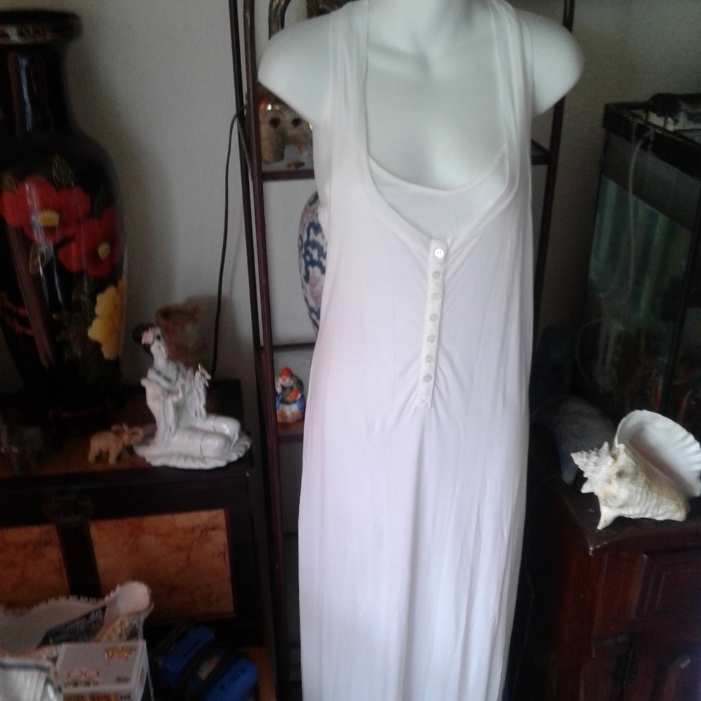 Standard James Perse maxi white dress
